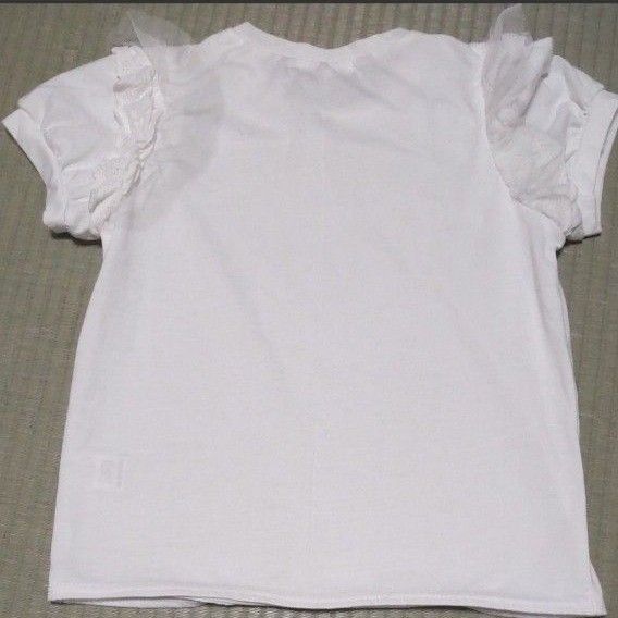 ikka　パフスリーブ　半袖Tシャツ　150