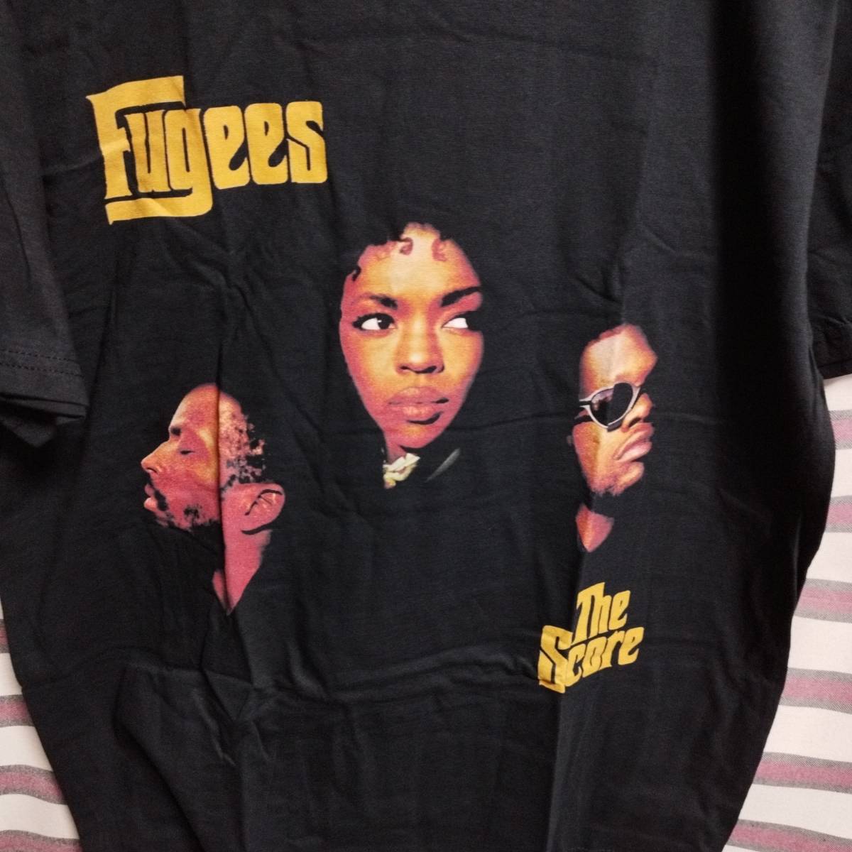 Fugees フージーズ 「THE SCORE」BIGプリントTシャツ 【XLサイズ Fugees フージーズ 「THE SCORE」BIGプリントTシャツ 【XLサイズ