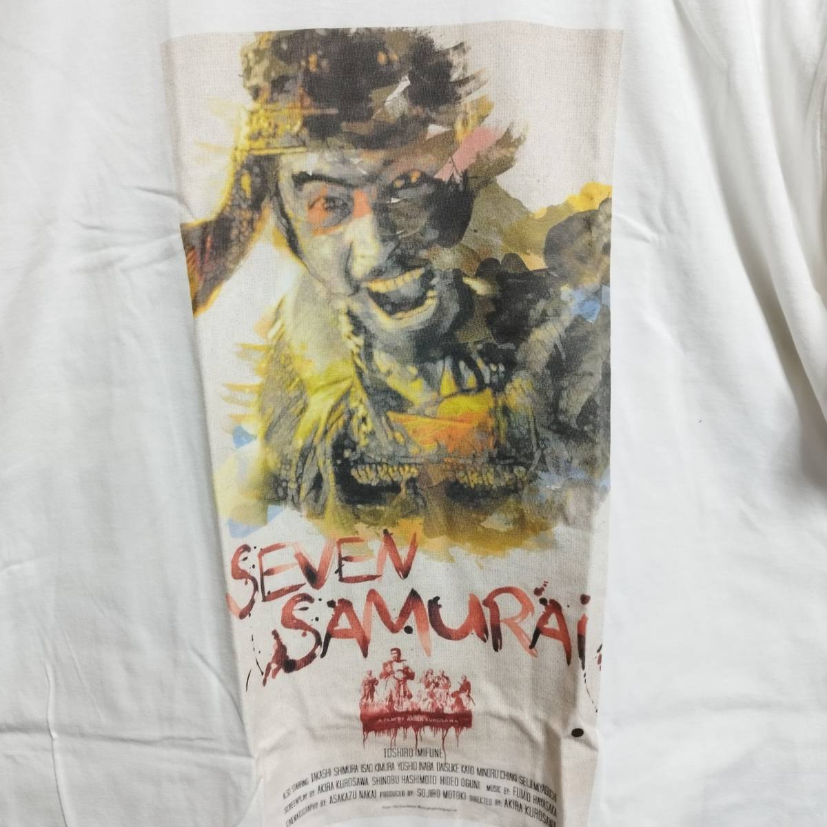 映画『七人の侍 / SEVEN SAMURAI』海外版 Tシャツ 【Lサイズ 映画『七人の侍 / SEVEN SAMURAI』海外版 Tシャツ 【Lサイズ