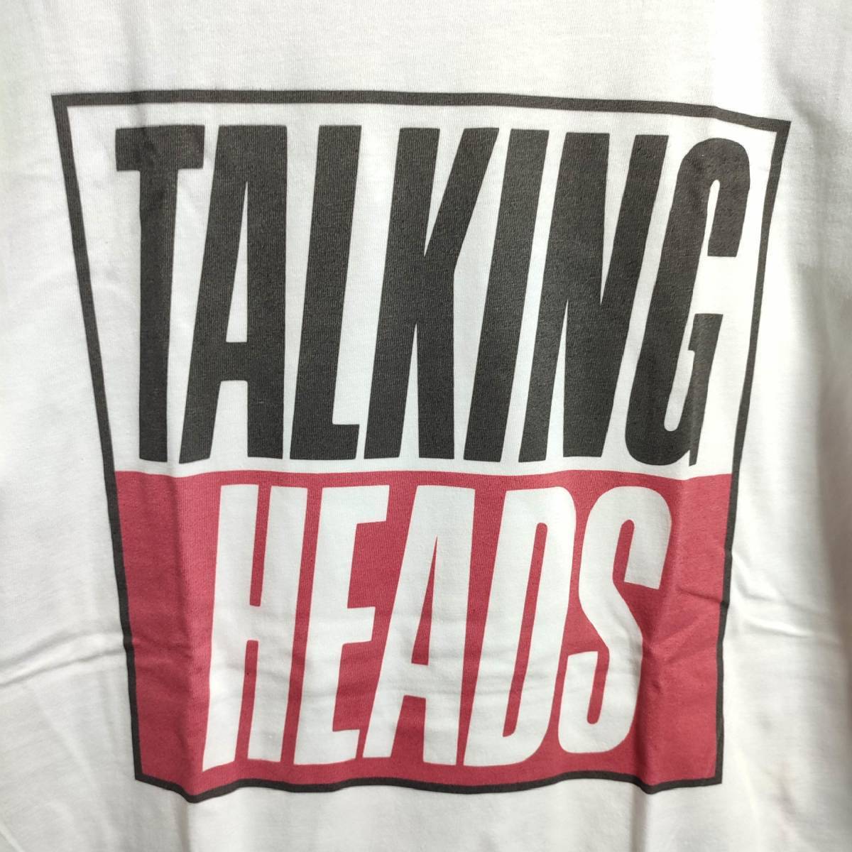 【新品/送料無料】TALKING HEADS （トーキングヘッズ）ロゴ バンドTシャツ【 Mサイズ】人気柄  デヴィッドバーンの画像2