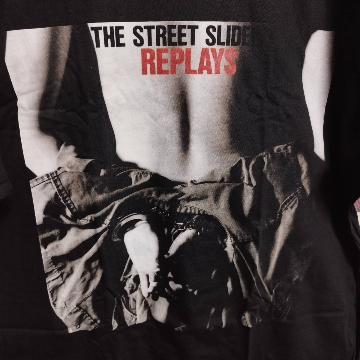 ストリートスライダーズ THE STREET SLIDERSTシャツ Lサイズ「 REPLAYS