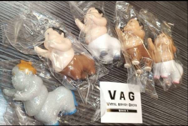 VAG ケンタウロス 力士 ザリガニワークス zarigani works ガチャ 5種 MEDICOM TOY d_画像1