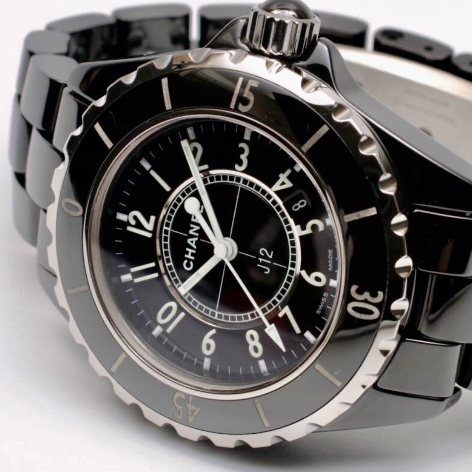 魅力的な価格 ◆◆◆CHANEL ブラックセラミック　腕時計　定番ブラック　正規品 シャネル　J12 J12