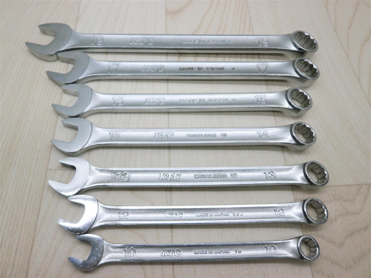 珍しい 中古 KTC 京都機械工具 コンビネーションレンチ 7本セット MS2-19 MS2-17 MS2-15 MS2-14 MS2-13 MS2-12 MS2-10 コンビネーションレンチ 珍しい 中古 KTC 京都機械工具 コンビネーションレンチ 7本セット MS2-19 MS2-17 MS2-15 MS2-14 MS2-13 MS2-12 MS2-10 コンビネーションレンチ