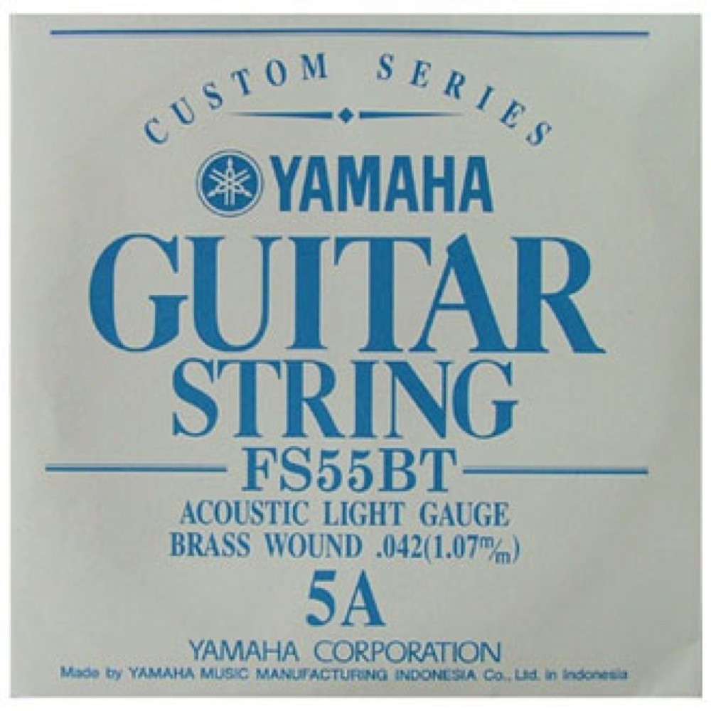 ヤマハ YAMAHA FS55BT アコースティックギター用 バラ弦 5弦 JChere雅虎拍卖代购