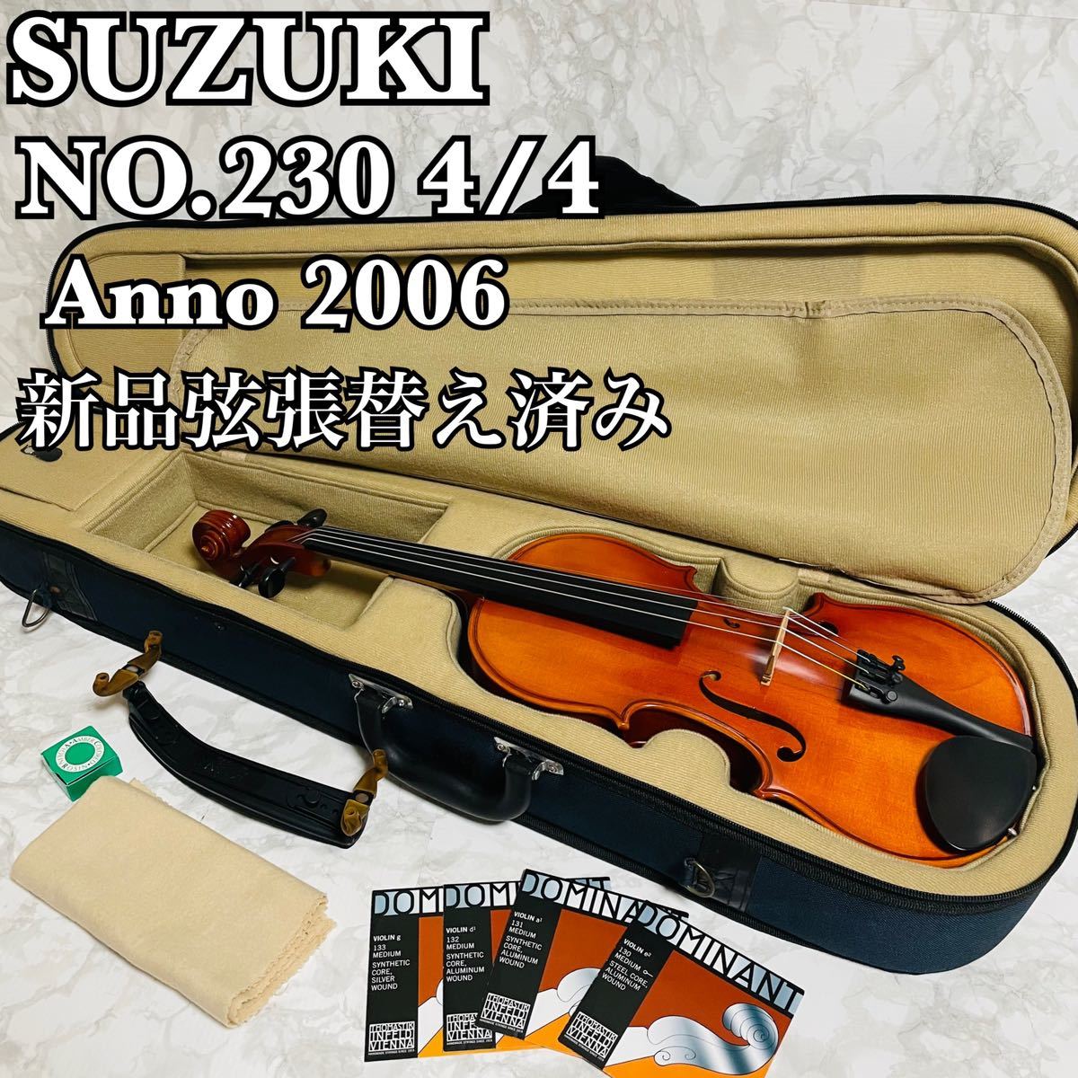 ☆ suzuki 4/4 ANNO 美品 バイオリン-