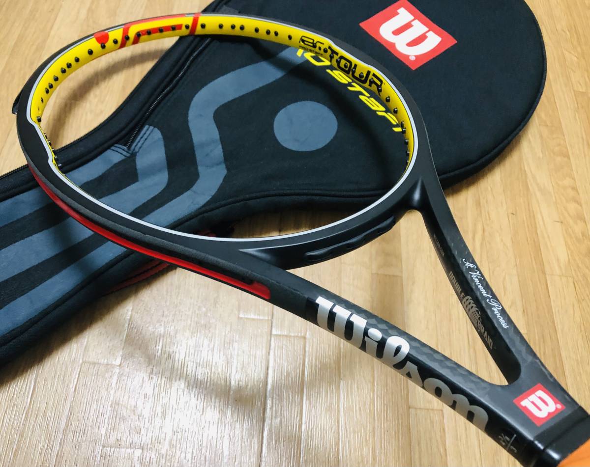  бесплатная доставка прекрасный товар Wilson Pro штат служащих Tour 90 Wilson Prostaff Tour 90 R* Federer GS первый победа модель новый товар резиновая втулка заменен 