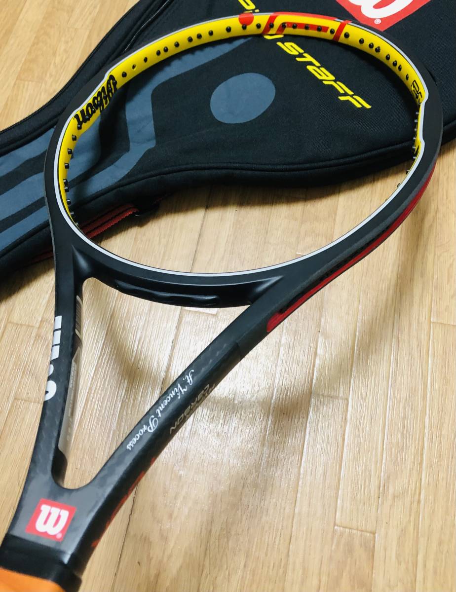  бесплатная доставка прекрасный товар Wilson Pro штат служащих Tour 90 Wilson Prostaff Tour 90 R* Federer GS первый победа модель новый товар резиновая втулка заменен 