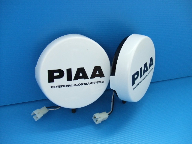 新品 PIAA40 丸型 16cm ドライビングランプ スポットランプ フォグランプ H3バルブ ピア 100 旧車 丸形 クリアレンズ 当時物 オフロード_画像4