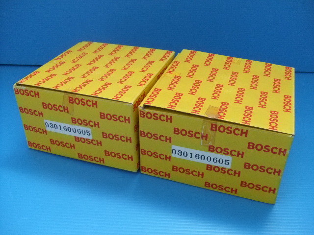 新品 遮光板あり BOSCH 丸目2灯 平面レンズ ヘッドライト 180パイ ボッシュ ヘッドランプ フラットレンズ 旧車 昭和 丸形 丸型 当時物 2個B_画像9