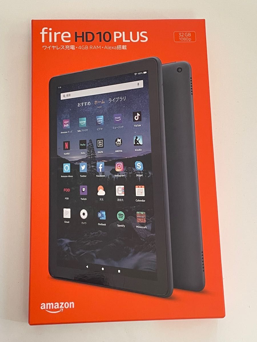 新品未開封 Amazon Fireタブレット fire hd 10 PLUS Yahoo!フリマ（旧）-