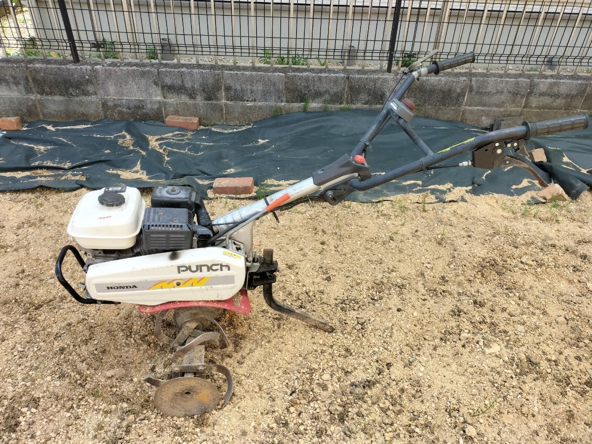 HONDA F401 PUNCH ホンダ耕運機実動、引取、送付、滋賀県守山市から