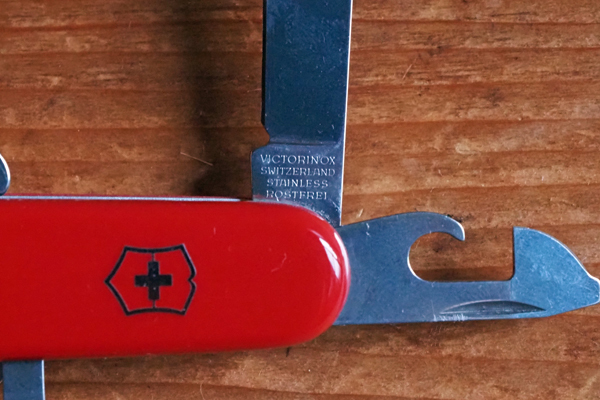 稀少！未使用オールドビクトリノックス マウンテニア マルチツール 十徳ナイフ スイスナイフ old victorinox mountaineer ビンテージ 80sの画像3