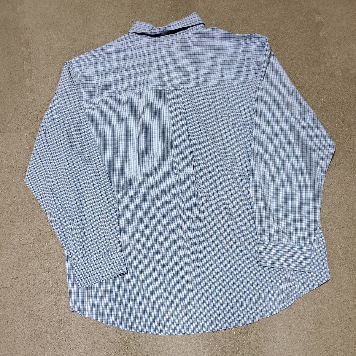 CHAPS　長袖シャツ　チェックシャツ　サイズ２XL　US古着　アメリカ古着　azu115_画像8