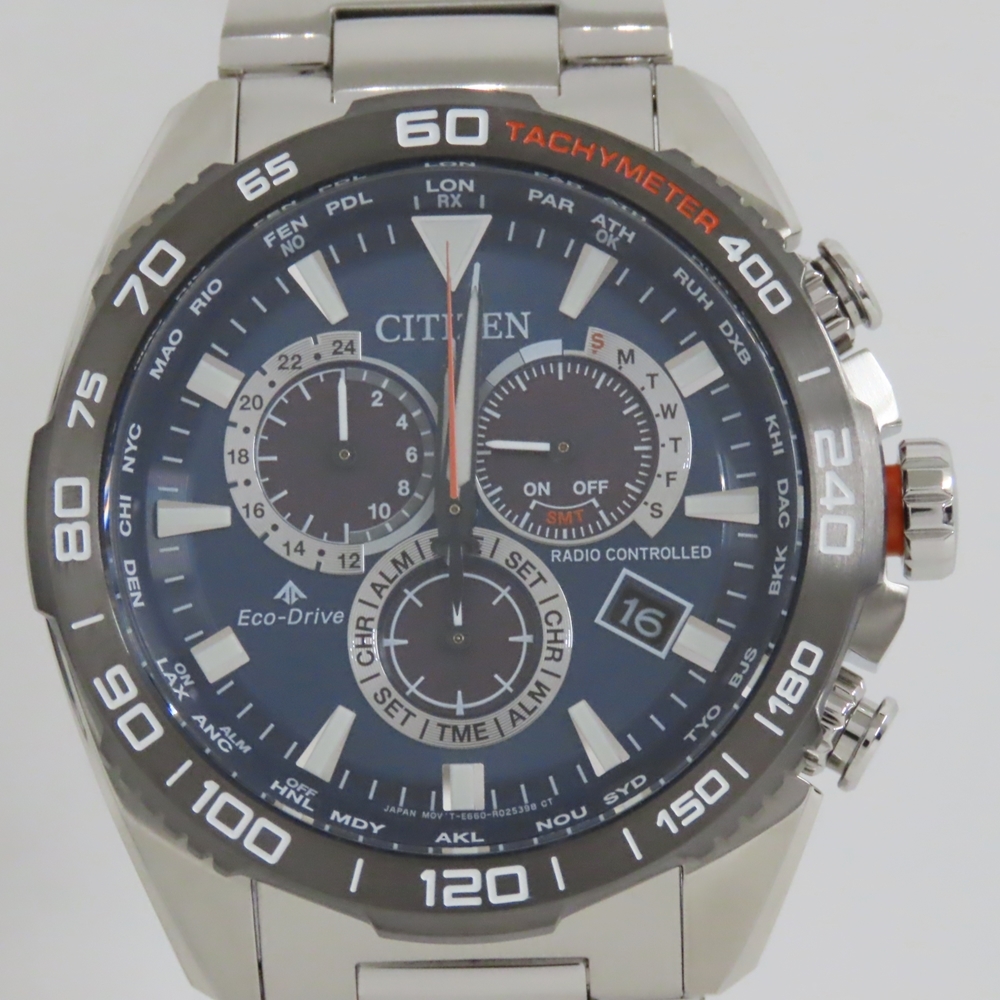 驚きの価格  LAND PROMASTER 腕時計 シチズン Ts353501 CB5034-82L 超美品 CITIZEN プロマスター