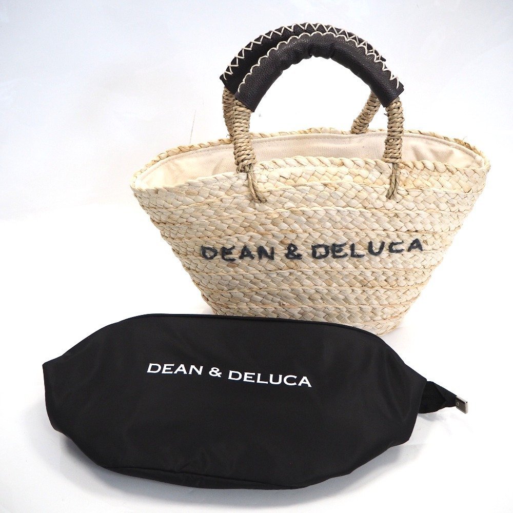 Th940126 DEAN&DELUCA × BEAMS COUTURE ハンドバッグ 保冷かごバッグ