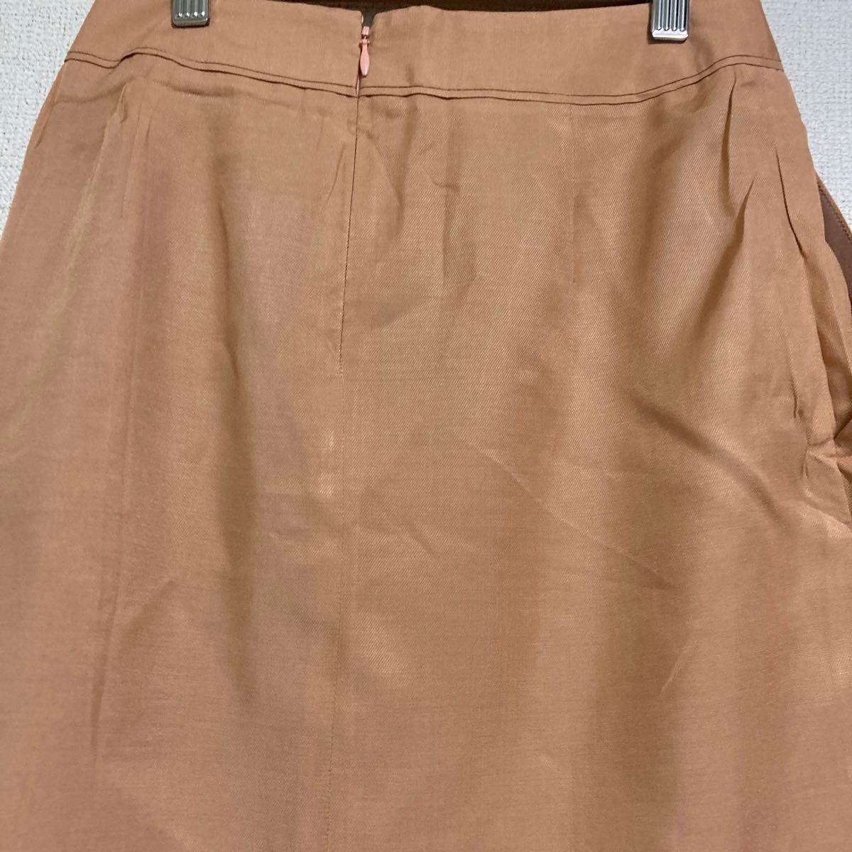 BALLSEY トゥモローランド　サーモンピンクカラー　巻きスカート