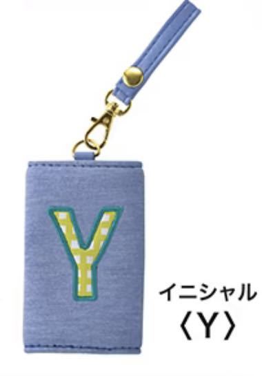 定価1100円●新品タグ付●イニシャルイヤホンホルダー『Y』_画像1