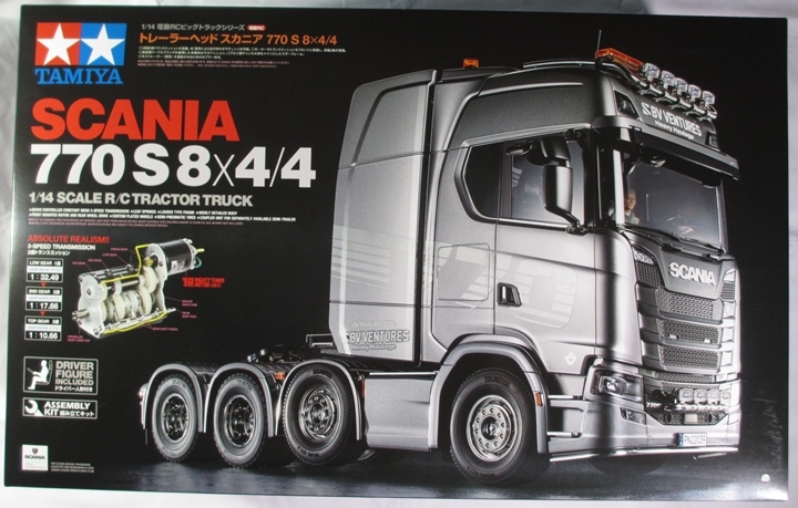 未組立】タミヤ 1/14RC スカニア 770 S 8×4/4【送料出品者負担】 | fus