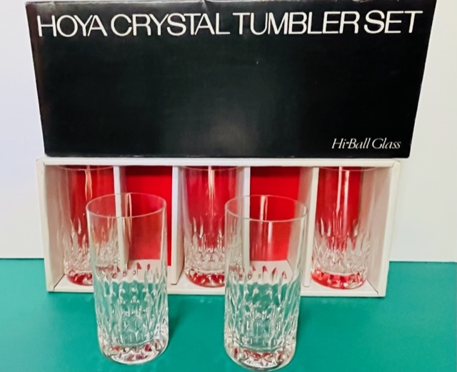 HOYA CRYSTAL ホヤガラス タンブラー ガラスコップ 日本製 ビール 焼酎 酎ハイ 水割り 晩酌 コレクション 趣味 _画像1