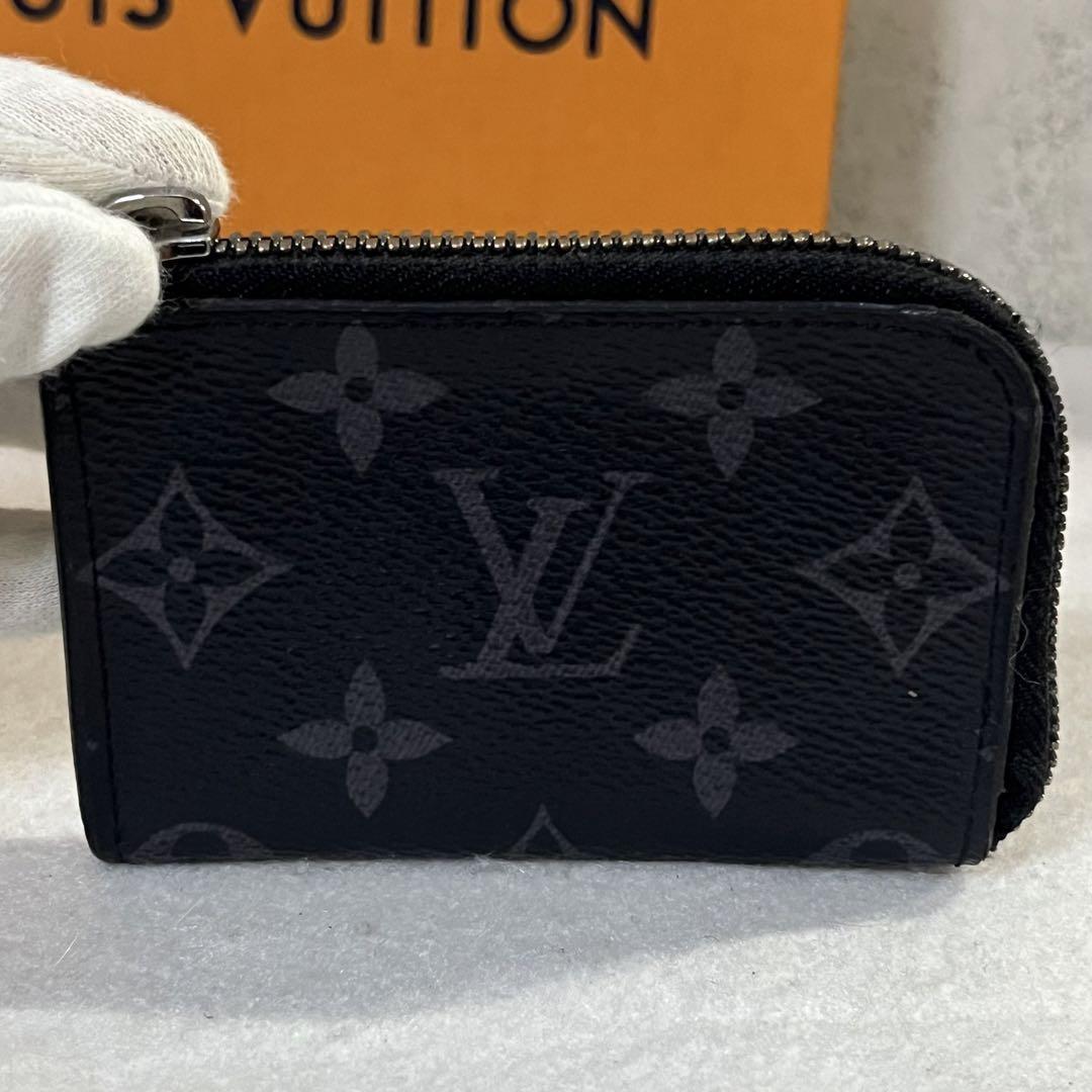 極美品］LOUIS VUITTON ルイヴィトン ポルトモネ・ジュール コインケース 小銭入れ モノグラム エクリプス M63536 