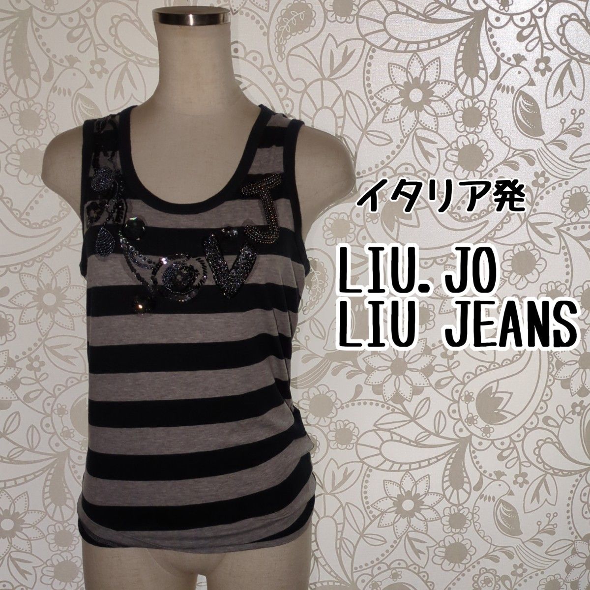 イタリア発 LIU.JO LIU JEANS タンクトップ