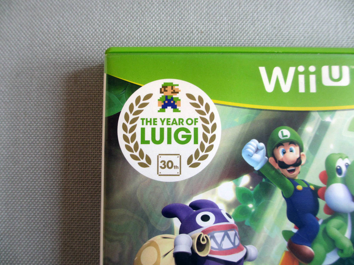任天堂 Nintendo WiiU New スーパールイージ U SUPER LUIGI 30周年 ニュー・スーパールイージ・U ソフト 中古 Wii  U 美品 JChere雅虎拍卖代购