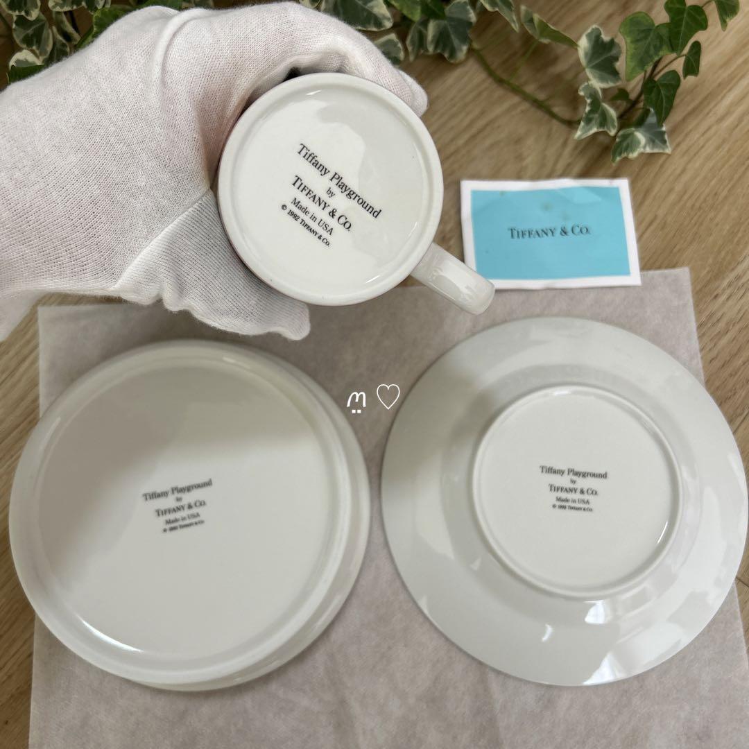 送料無料 ティファニー ベビー食器 プレイグラウンド マグ お皿 送料無料 ティファニー ベビー食器 プレイグラウンド マグ お皿