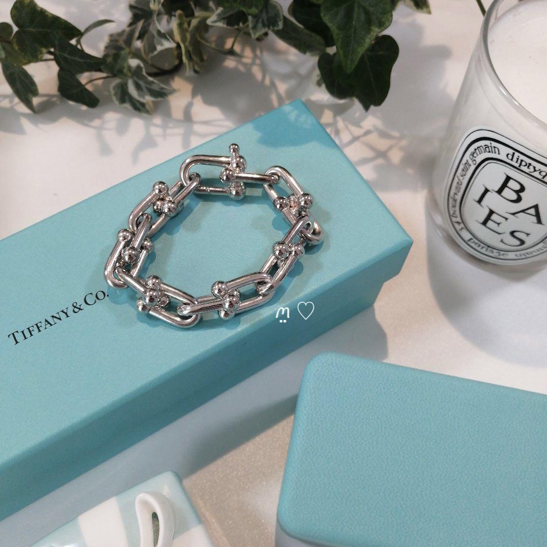 送料無料　ティファニー　ハードウェア　ラージリンク　ブレスレット　スターリングシルバー　TIFFANY&Co.