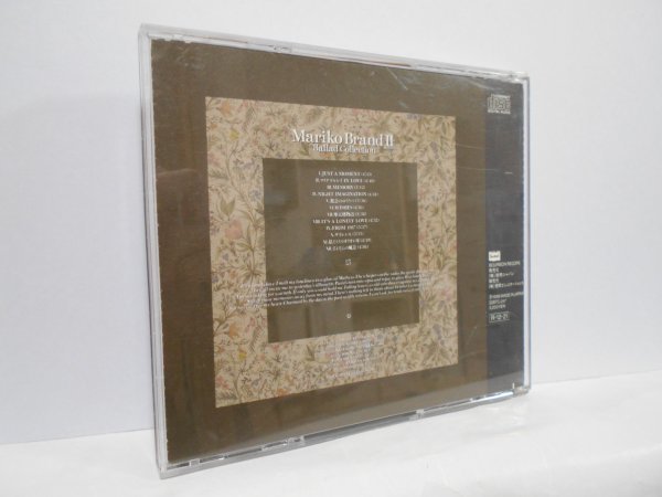 刀根麻理子 Mariko Brand Ⅱ ～Ballad Collection～ CD バラード・ベスト・アルバム 2_画像2