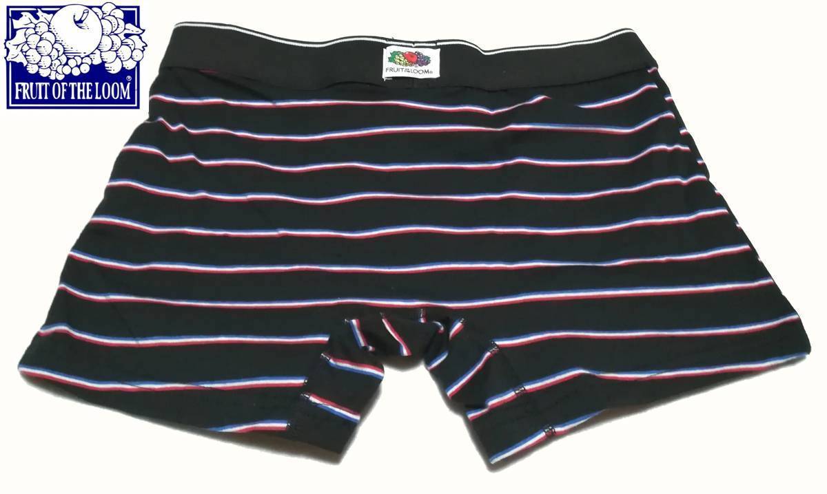 RHC取扱！豪華4点SET【クラッチバック】Fruit of The Loom【クルーネックTシャツ】フルーツオブザルーム 黒色【ボクサーパンツ】Lサイズ_画像9