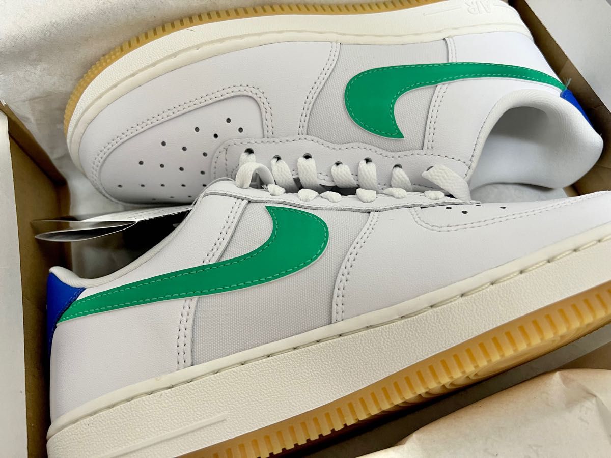 NIKE ナイキ AIR FORCE 1 エアフォース1 グリーン ブルー ウィメンズ