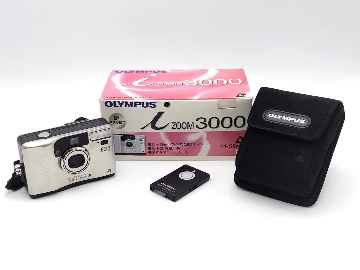 1円 極美品 オリンパス OLYMPUS i ZOOM 3000 APSカメラ フィルムカメラ 21-58mm【4268】の画像1