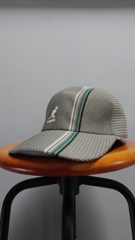 KANGOL MULTISTRIPE MESH SPACE CAP хаки XL Kangol Logo шляпа 