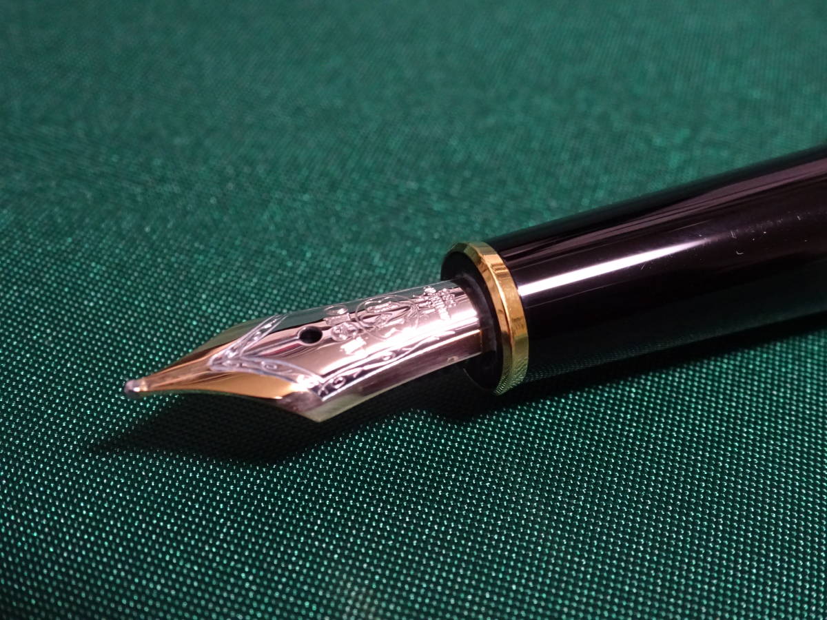 MONTBLANC モンブラン MEISTERSTUCK マイスターシュテュック 144 ニブF バイカラー14Kペン先_画像4