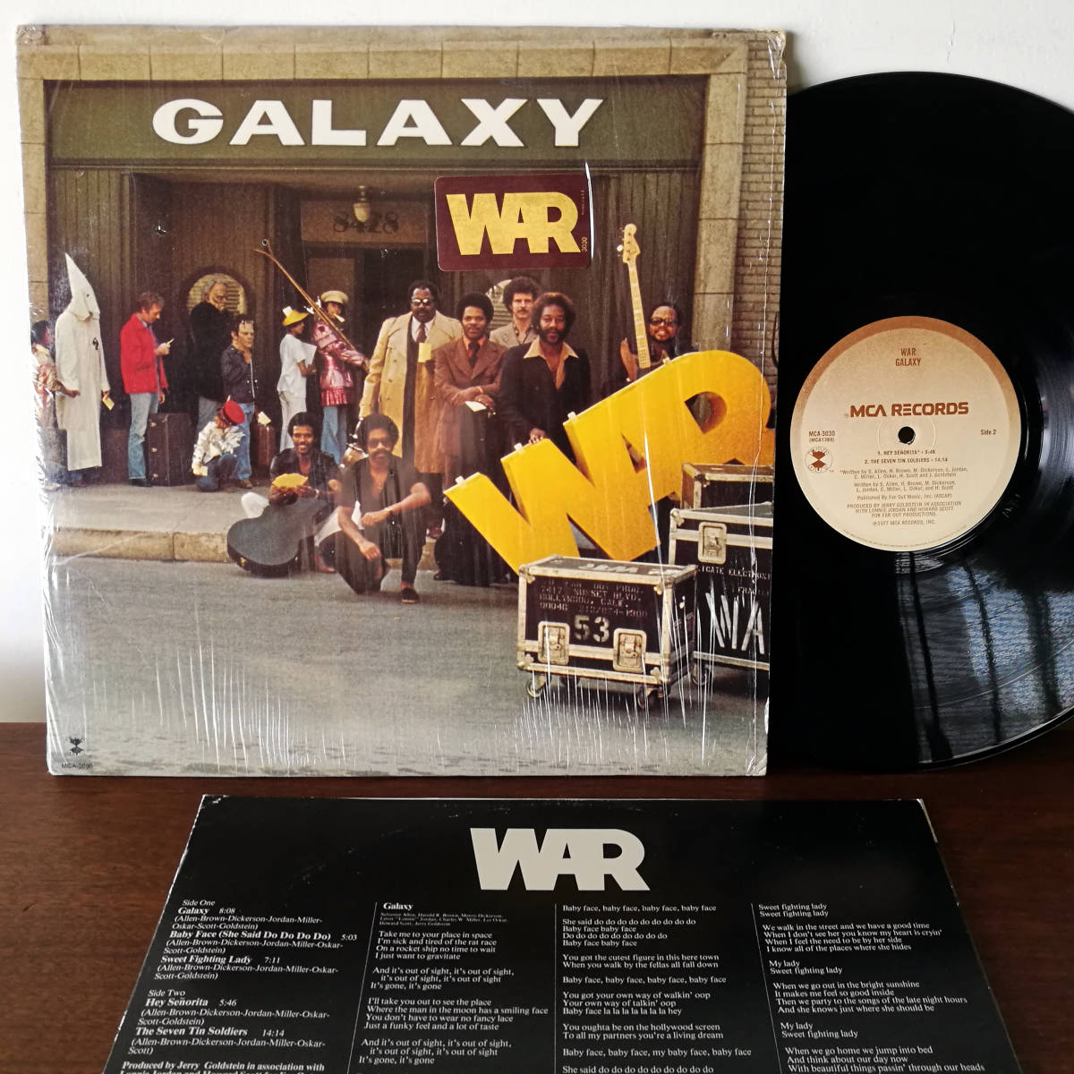 ★LP War / Galaxy '77 US Original_MCA Records_画像1