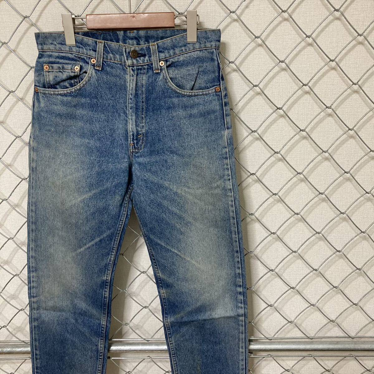 80s Levi's 505 リーバイス 89年製 USA製 デニムパンツ ジーンズ 31×34_画像1