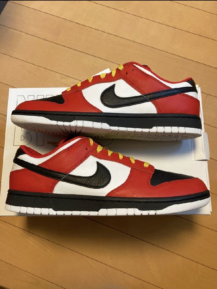 新品未使用【size 29cm】 Nike Dunk Low By You ナイキ ダンク ロー 黒 赤 白 US11 DO7413 991 nike.com_画像4