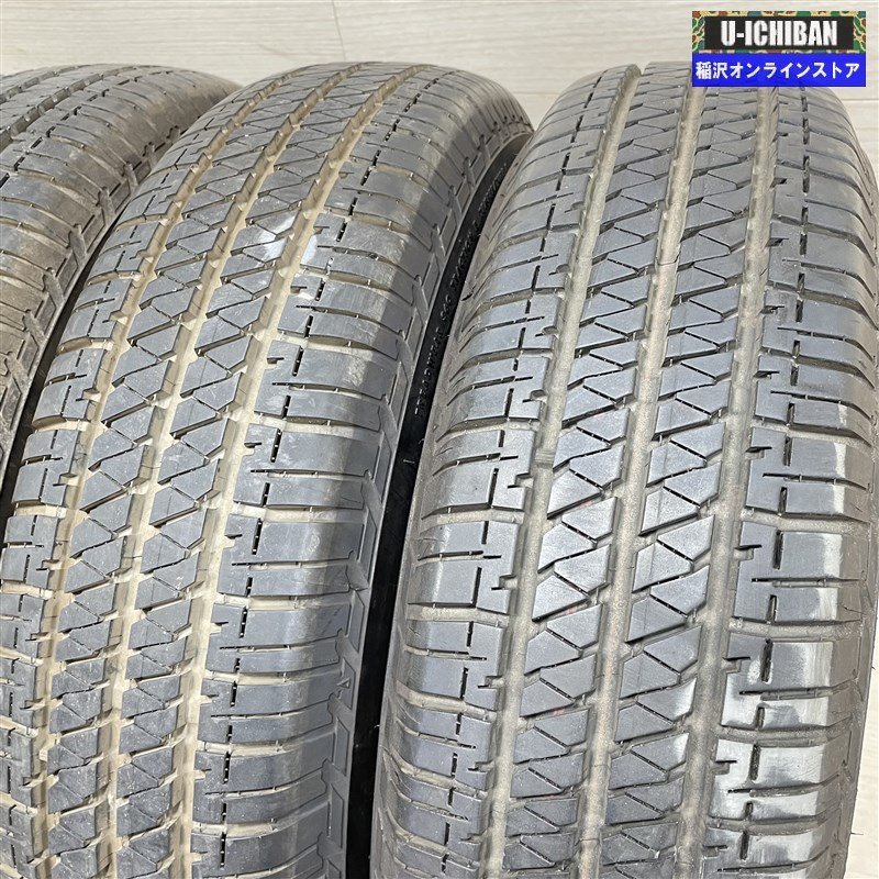 ジムニーシエラ 等 ブリヂストン デューラー H/T 684 Ⅱ195/80R15 96S 15インチ タイヤ 4本セット 009_画像6