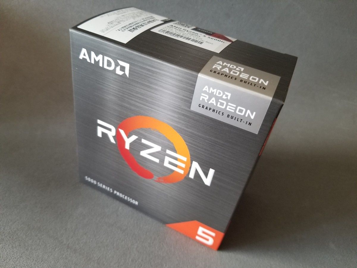 【新品・未開封】AMD Ryzen5 5600G BOX｜PayPayフリマ