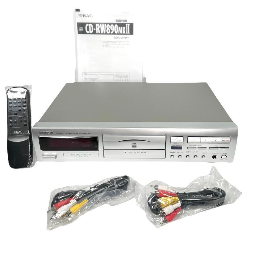 TEACメーカー整備済 ティアック CDレコーダー CD-RW890MK2-S-