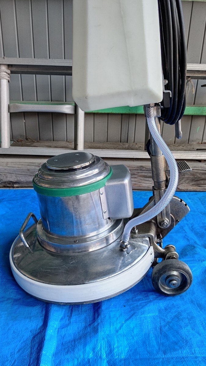 武蔵14インチポリッシャー中古/床洗浄/床磨き/店舗清掃/清掃用具 武蔵14インチポリッシャー中古/床洗浄/床磨き/店舗清掃/清掃用具