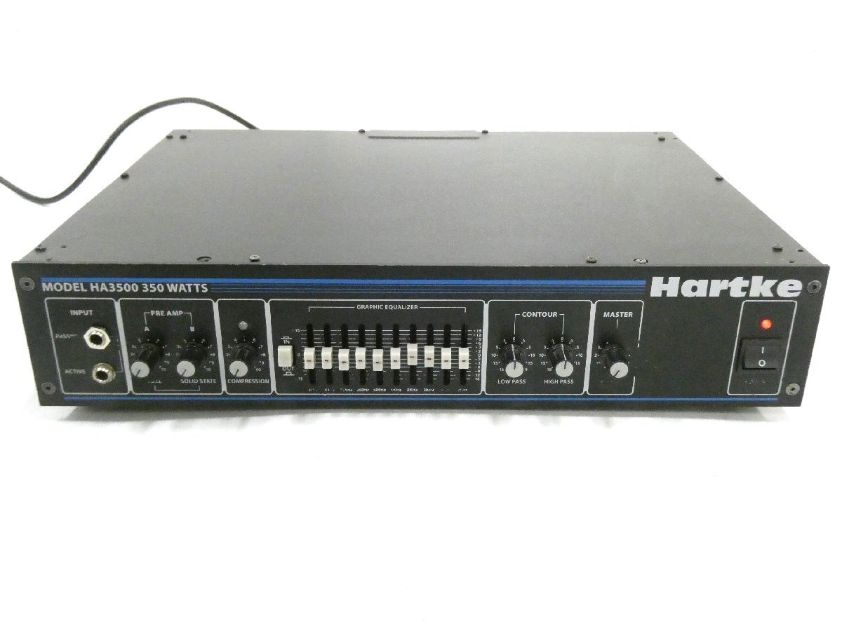 動作品]hartke ha3500 ベースアンプ ハートキー-