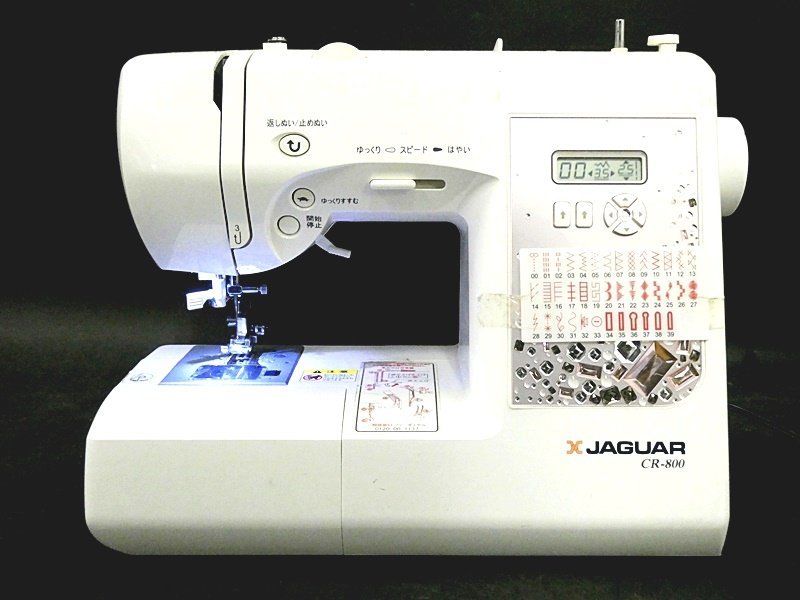 ジャガー コンピュータミシン CR-800 - 通販 - www