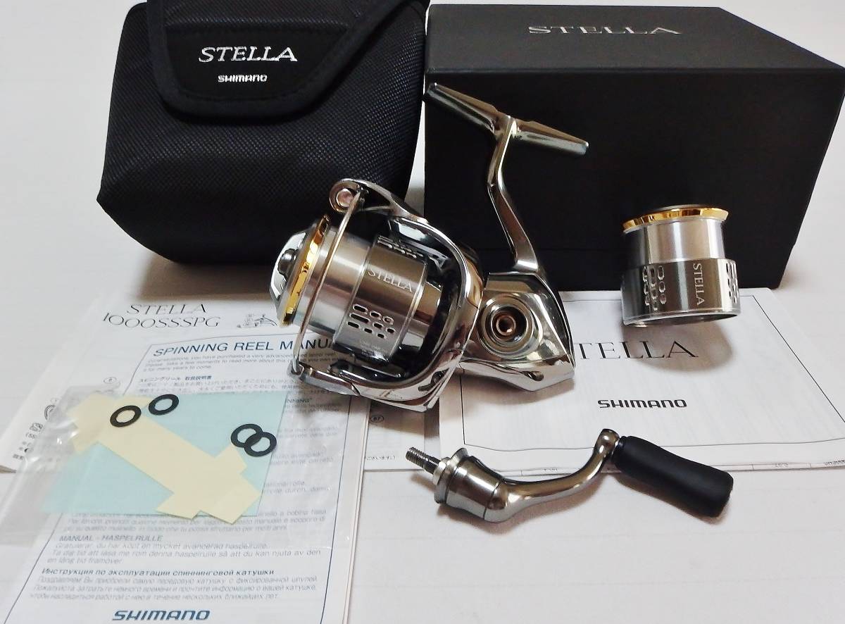 ☆シマノ18 ステラSTELLA 1000SSSPG・純正替スプール付☆SHIMANO