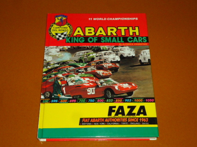 ABARTH、アバルト。500 595 600 695 700 750 800 833 850 903 1000 1050 1300 A112。FIAT フィアット FAZA LANCIA ランチア_画像1