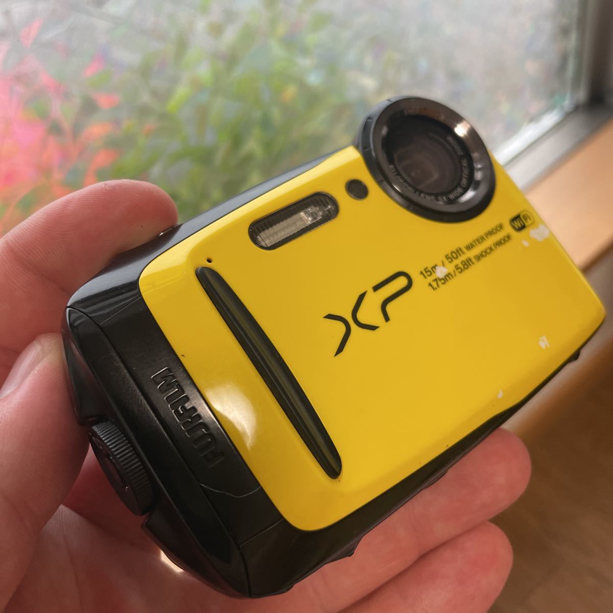 日本最大級 FUJIFILM 中古 デジタルカメラ XP90 防水 イエロー FX