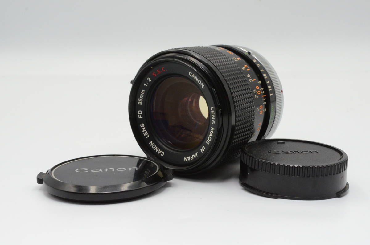 ★超極上品★ キャノン Canon FD 35mm F2.0 S.S.C. Ⅰ型 最小絞り16 ★626