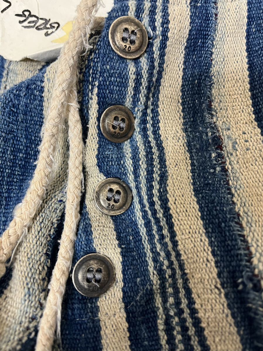 ブランドタグ付】greg lauren Antique Indigo Fisherman Lounge Pant