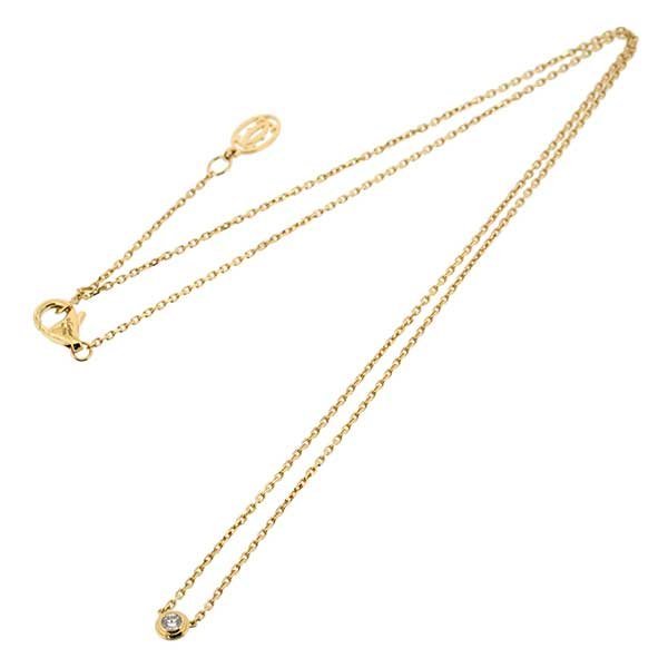 【送料無料】【本物】Cartier★カルティエ★ディアマンレジェ★ダイヤモンド★ネックレス★750YG★K18★イエローゴールド★人気★磨き済み_画像4